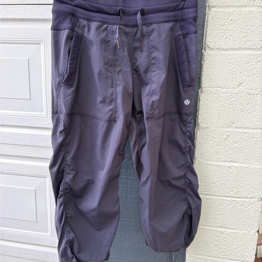 Purple Lululemon studio Joggers